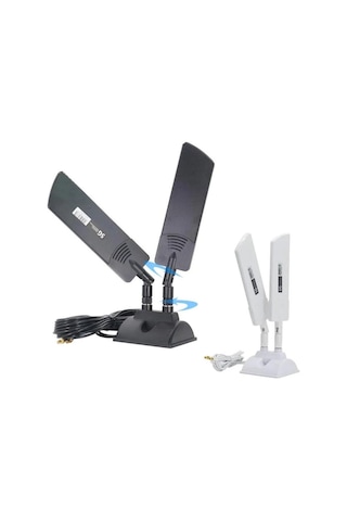 Sones 42dbi 5g Yönlendirici Harici Anten Dış Mekan Uzun Menzilli Wifi Sinyal Kapsama Alanı Güçlendirici, Özellikler: Ts9 Siyah