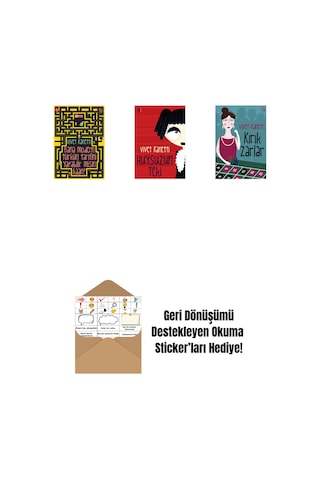 Bana Modern Türkün Tarifini Yapabilir Misin Kaan + Huysuzun Teki + Kırık Zarlar + Okuma Sticker'ları