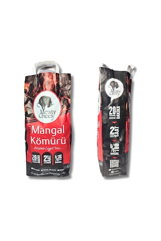 Meaty&cheesy Firehex Bio Karbon Mangal & Barbekü Kömürü Briket - 5 Kg