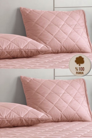 Formeya Alez Pudra %100 Pamuk Yastık Koruyucu Alez 4 Adet 50X70