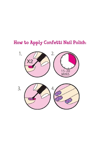 Tokidas Glitter Nail Manicure - Ojeli Simli Stickerlı Parıltılı Tırnak Manikür Makyaj Güzellik Seti N01ba-pembe