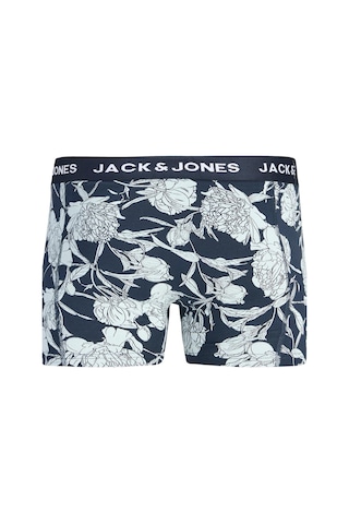 Jack & Jones Jacabstract Flower Erkek Boxer 3'lü Paket Desenli Rahat Pamuklu Günlük Lacivert