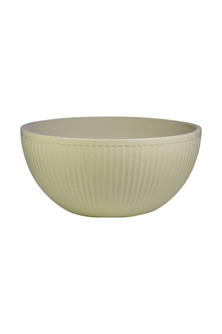 Plastik Saksı Krem 35 Cm