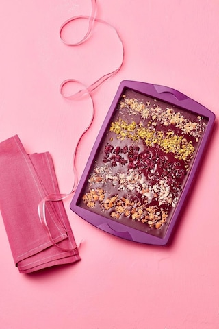 Tupperware 1.5 Litre Mor Silikon Dikdörtgen Pişirme Kalıbı - Esne