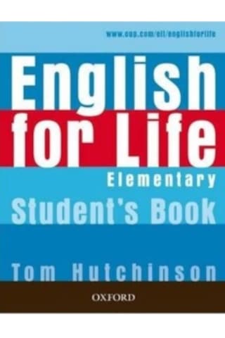 English For Life Elementary Student's Book 2.El İadesiz