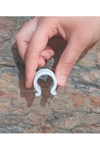 Sera Klipsi 100 Adet 21 lik 1/2 Yarım Parmak Çakma Sera Klips