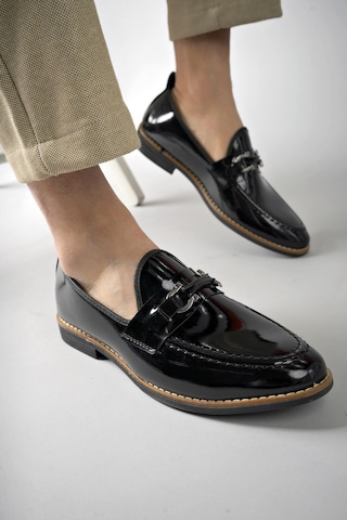 Muggo M7702 Garantili Erkek Günlük Klasik Casual Ayakkabı SİYAH RUGAN