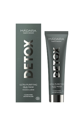 Mádara Organik Ultra Temizleyici Kil Maskesi Doğal Nem Koruyucu 50 Spf
