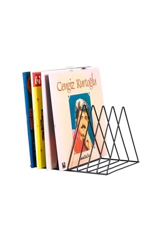 Masa Üstü Kitaplık,dergilik,gazetelik Düzenleyici Organizer Siyah 21 X 30 Çok Renkli