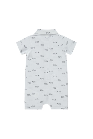 Civil Baby Balık Empirme 6-18 Ay Tulum - Beyaz