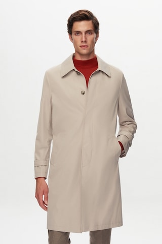 D's Damat Ds Damat Regular Fit Taş Düz Pardösü/trenckot 1hfp82870001m Taş