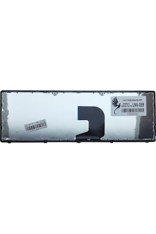 Lenovo Uyumlu İdeapad Z500 Type 20202 Notebook Klavye -siyah-
