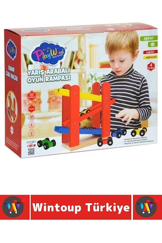 Eğlenceli Eşleştirme Koordinasyon Düşünsel Görsel Gelişim Çocuk Eğitici Yarış Arabalı Oyun Rampası