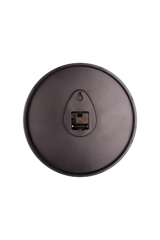 Klik Simplex Çam Dekoratif Sessiz Akar Duvar Saati Çok Renkli