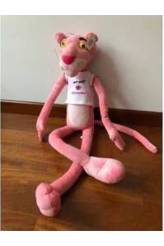 Pembe Panter Tişörtlü 55 Cm Peluş Pembe Panther Oyuncak Pembe Panter Peluş Oyuncak 50 Cm PEMBE