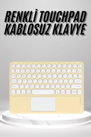 Hubrendy Tekno Touchpad Uyumlu Bluetooth Klavye Slim Kablosuz Wifi Q Klavye Hubrendy Tekno Touchpad Uyumlu Bluetooth Klavye Slim Kablosuz Wifi Q Klavye