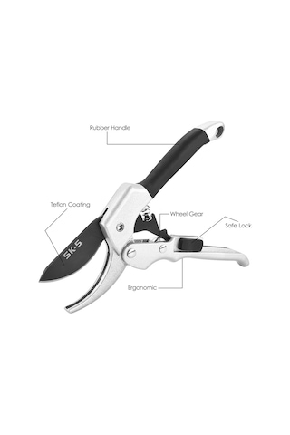 Mufunye Örs Budama Makası El Budama Makası Dal Budama Makası Ağaç Dalı Kesici Scecateur Bahçe Aletleri 3/4"',budama Makası