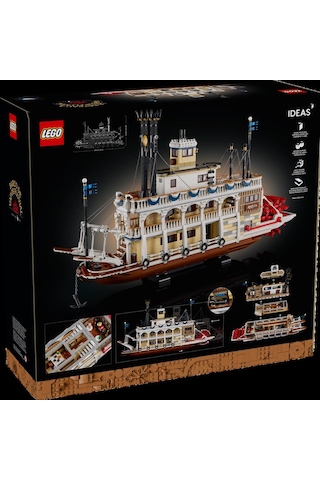 Lego İdeas 21356 Buharlı Nehir Gemisi