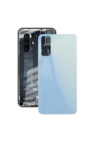 Cbtx Vivo Y20 / Y20i / Y12s / Y30 / V2029 / V2027 / V2032 / V2034a / V2043 / V2026 Pil Arka Kapağı Beyaz