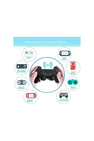 Arcade 8 K 10.000 Oyunlu HD Mini TV Android Retro Oyun Konsolu