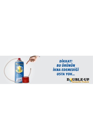 Double-Up Dizel Partikül Filtre Temizleyici Sprey 500 ML