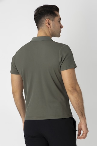 Crozwise Pamuk Pike Waffle Polo Yaka Tişört Haki 7152-04