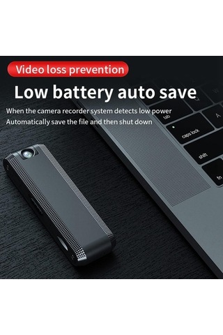 Createtech Ecverbyh Hd 1080p Mini Kamera, Ses Kaydedici, Gece Görüşlü, Hareket Algılamalı