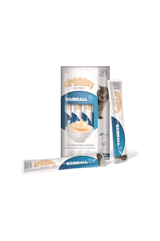 M-pets Creamy Hairball Tavuklu Ve Tuna Balıklı Kedi Ödülü 4x15 Gr