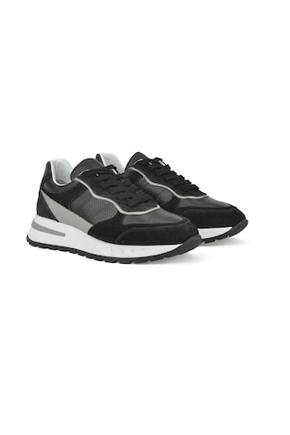 Ziya, Kadın Hakiki Deri Sneaker 1431000z6020 Siyah 1431000z6020 000 Siyah