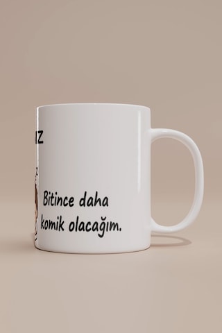 Sabır Yükleniyor Loading Bar Kupa Bardak Beyaz