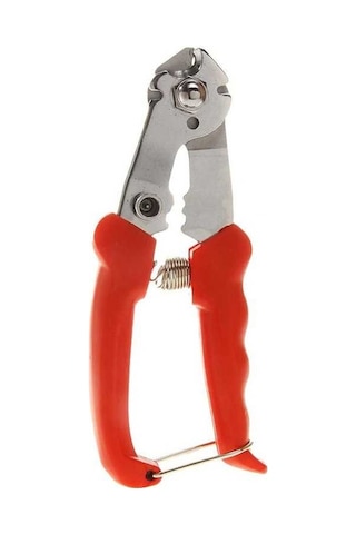 Pazly Bisiklet Dağ Bmx Fren Dişli Seti Tel Kablo Kesici Parçalar Kırmızı+gümüş Çok Renkli