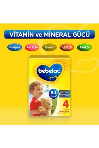Bebelac 4 Devam Sütü 800 G 4 Adet