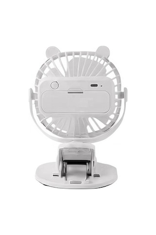 Konfulon Joko Js03 Masaüstü Soğutma Fanı Şarjlı Vantilatör Beyaz