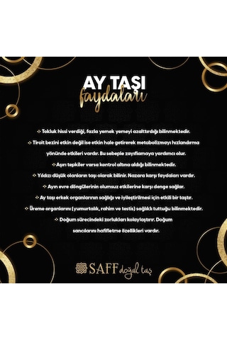 Ay Taşı Doğal Taş Kolye 201580