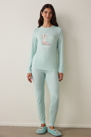 Penti Mint Sleep-In Yıldız Desenli Termal Etkili Pijama Altı