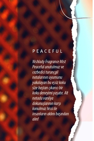 Nishlady Peaceful Body Mist Vegan Vücut Spreyi 260 ML