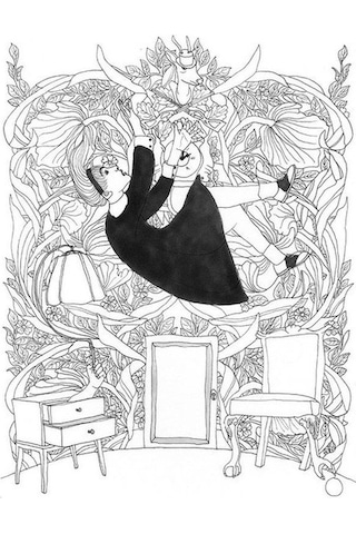 Aynanın İçinden ve Alice'in Orada Karşılaştıkları - Lewis Carroll - Norgunk Yayıncılık