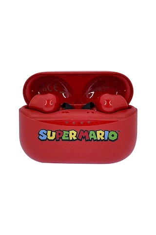 Nintendo Super Mario Kablosuz Kulaklık Earpods Lisanslı Şarj Kutu