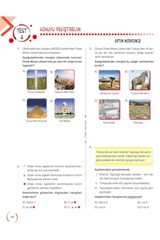 5. Sınıf Sosyal Bilgiler Soru Bankası Fasikül Seti