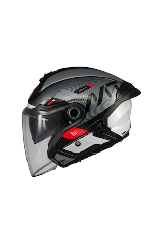 Mt Helmets Cosmo Sv Of515sv Silence B2 Parlak Yazlık Motosiklet Kaskı Renkli