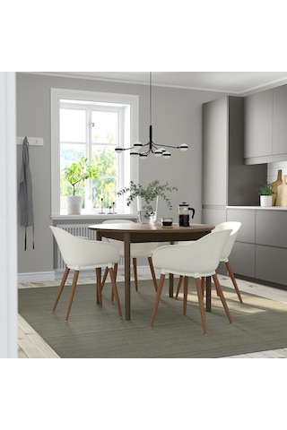 Ikea Kahverengi Sağlam Yemek Masası - Yemek Masası Takımı