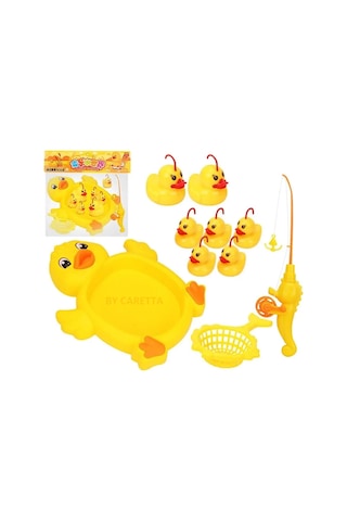 Mıknatıslı Olta İle Havuzlu Ördek Tutma Oyunu