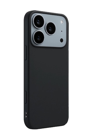 Apple iPhone Uyumlu 17 Pro First Silikon - Siyah