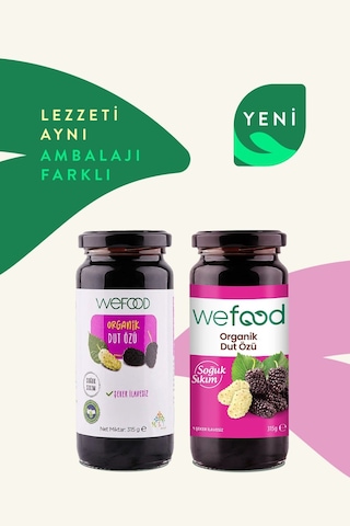 Wefood Organik Dut Özü 315 gr (Soğuk Sıkım)