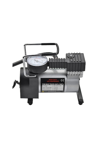 Kosona 12v Araç Hava Kompresörü - Otomobil, Bisiklet Ve Toplar İçin Pratik Şişirme Pompası