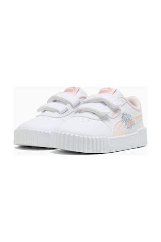 Puma Carina 3.0 Çocuk Beyaz Sneaker Ayakkabı