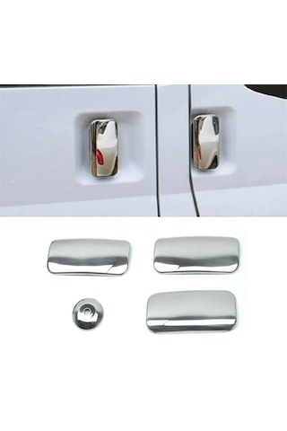Ford Transit 2000-2013 Arası Krom Kapı Kolu 3 Kapı P.çelik