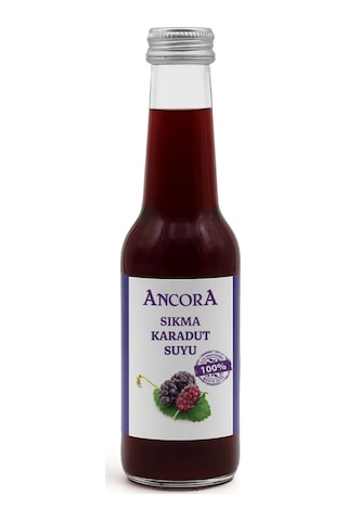 Ancora Sıkma Karadut Suyu 250 Ml X 12 Adet