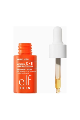 E.l.f. E.l.f Bright Icon Mini Serum 15ml, Vitamin C + E İle Parlaklık Veren Yüz Bakımı
