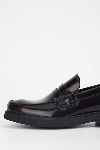 Tamer Tanca Erkek Hakiki Deri Bordo Makosen Ayakkabı 01 2222 Erk Ayk Sk23/24 Bordo